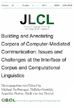 JLCL special issue on building & annotating CMC corpora