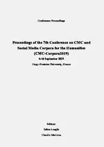 Proceedings of the 7th Conference on CMC and Social Media Corpora for the Humanities (CMC-Corpora2019)